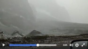 Mientras San Juan se derrite, mirá el paso de Los Libertadores