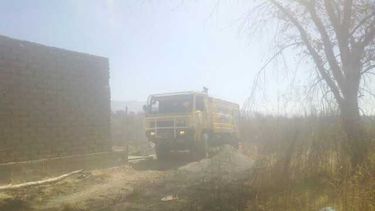 Un incendio casual causó temor entre vecinos