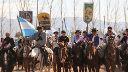 Celebraron el 9º aniversario de la Agrupación Gaucha de Pocito