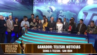 El Martín Fierro en información es sanjuanino