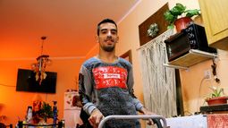 A pesar de que lo discriminan por ser discapacitado, este sanjuanino la sigue peleando