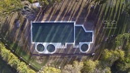 La increíble piscina de los camioneros sanjuaninos