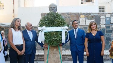 Con una muestra de arte, conmemoraron el 213º aniversario del nacimiento de Domingo Faustino Sarmiento