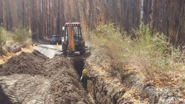Avanzan las obras para llevar agua potable a un importante centro turístico sanjuanino