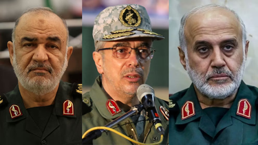 Quiénes eran los tres altos mandos del régimen iraní abatidos por Israel en su ataque sorpresa