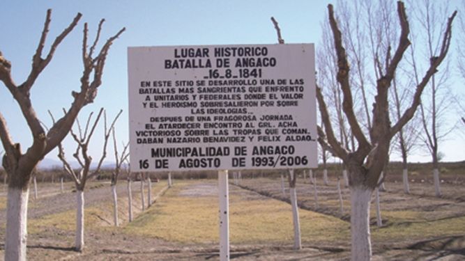 El monumento de la batalla