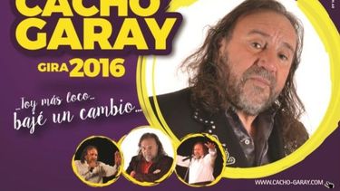 Te llevamos a ver gratis el nuevo espectáculo de Cacho Garay