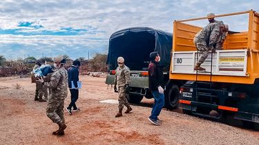 San Juan: mil familias de pueblos originarios recibieron el módulo alimentario de emergencia