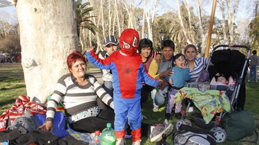 Los chicos festejaron su día en el Parque