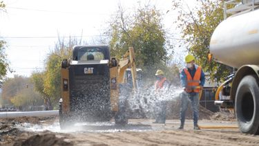 Avanza a buen ritmo la megaobra que fue un dolor de cabeza en Caucete