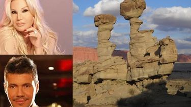 Las lluvias en Ischigualasto postergaron las producciones de Susana y Tinelli