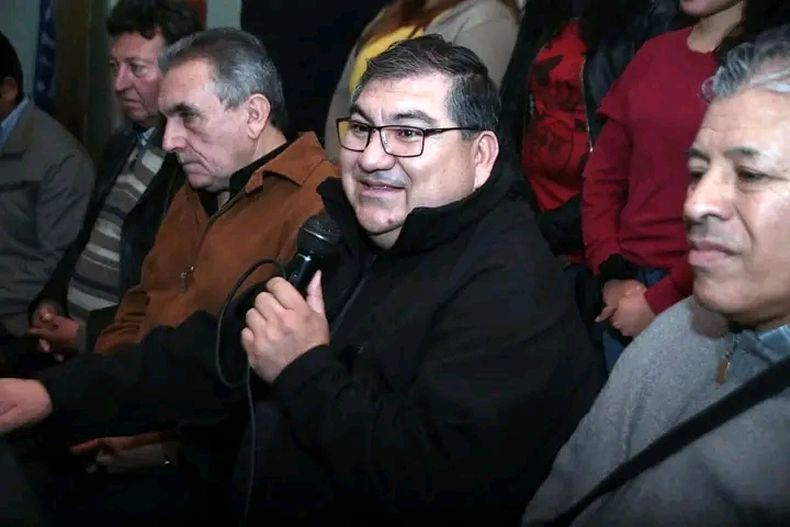 El presidente de la Junta Departamental Justicialista, David Domínguez.