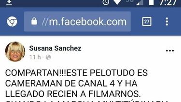Sindicato repudió el ataque de una manifestante a camarógrafo sanjuanino