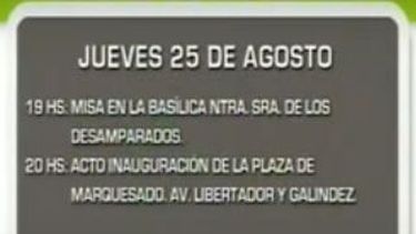 Rivadavia sigue festejando sus 108 años de vida, mirá cómo
