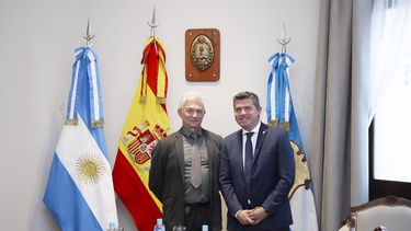 Marcelo Orrego recibió al cónsul de España en Cuyo