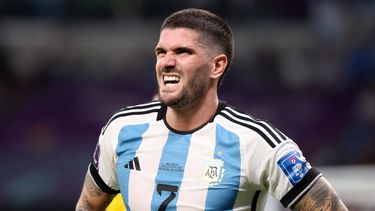 Rodrigo de Paul le vio la historia de Instagram a una sanjuanina y ésta se divirtió por el momento.