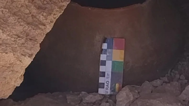 Los secretos de la vasija ancestral hallada en Calingasta.