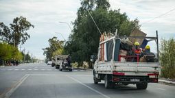 Comenzó el traslado de las familias de asentamientos de Pocito afectadas por el terremoto a su casa propia, en el barrio Las Pampas, de 788 viviendas.