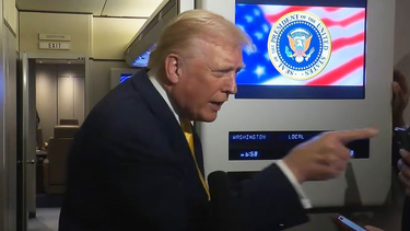 Cállate, cerdita: La respuesta de Donald Trump a una periodista que le preguntó sobre Jeffrey Epstein