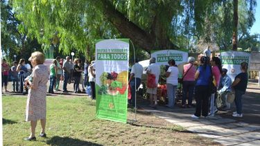Gran éxito en Verduras para todos en Rivadavia