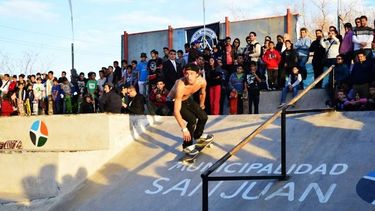 Los mejores la región vuelven a volar en el Skate park sanjuanino