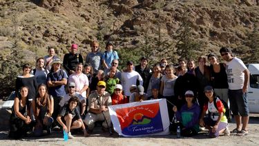 El trekking en Rivadavia fue todo un éxito