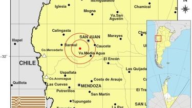 ¿Sentiste el sacudón?: un nuevo sismo alteró el mediodía de los sanjuaninos