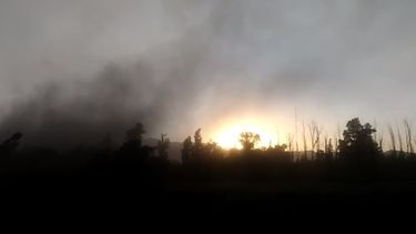 Fotos y videos: con ráfagas de más de 90 km/h el viento azotó a San Juan