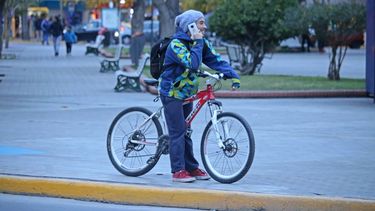 ¡Niiiiño qué frío! La sensación térmica llegó a - 6º
