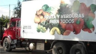 El camión de Frutas y Verduras para todos llega a Chimbas