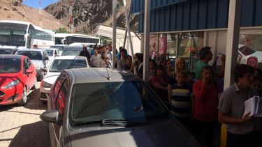 Paso de Agua Negra: caos del lado chileno por sistema caído y falta de personal