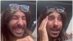 Captura de video de la recreación del instagramer Pomiro del audio viral sanjuanino.