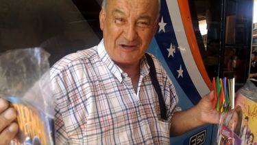 Mirá el homenaje en las redes al mejor vendedor ambulante sanjua