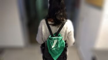 Una sanjuanina dice que no le dieron trabajo por llevar un pañuelo verde