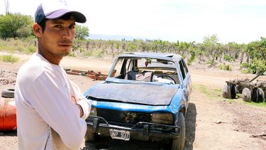 Habló el sanjuanino que tiró su auto a un canal en Santa Lucía: mirá qué dijo