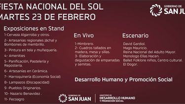 Cómo será el stand de Desarrollo Humano