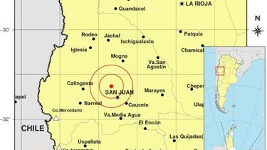 Cuatro sismos tuvieron movidas las primeras horas del domingo
