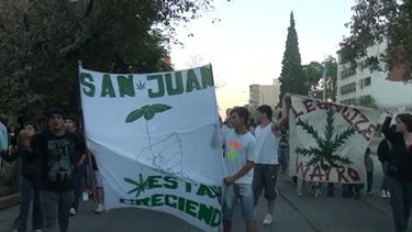 En San Juan también se marchó por la despenalización de la marihuana