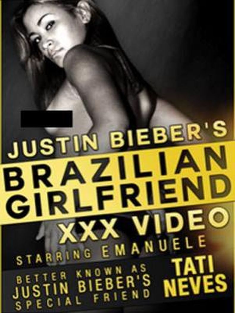 Difunden video porno de la novia brasileña de Bieber