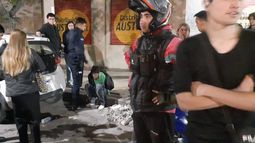 Repartidores de Pedidos Ya detuvieron y casi linchan a un motochorro en pleno centro Repartidores de Pedidos Ya detuvieron y casi linchan a un motochorro en pleno centro