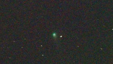 El cometa C/2024 E1 Wierchos es uno de los fenómenos que ya muestra el cielo en San Juan. Se puede observar con aparatos especiales. Foto: Silvia Papaleo