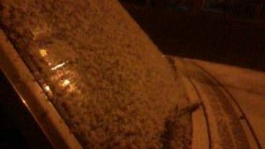 Nevó en algunas zonas de San Juan y habrá más