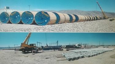 Avanza la construcción de la línea de alta tensión clave para la energía solar