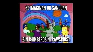 Se viraliza un afiche de Facebook en contra de chimberos y rawsinos