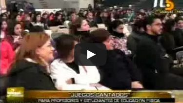 Juegos cantados: jornadas sobre recreación para docentes