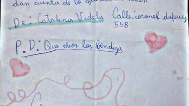 Una nena caucetera hizo una carta para los recolectores de residuos y emocionó a todos
