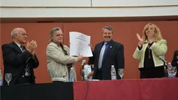 La última visita de Horacio González a la provincia: Estoy en San Juan con mucho placer