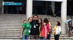 280 sanjuaninos regresan de Brasil, dispuestos a hacer lío