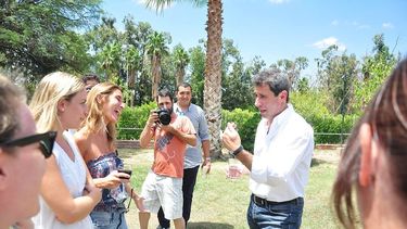 En la previa de un nuevo Cruce hubo asado, charla y pileta