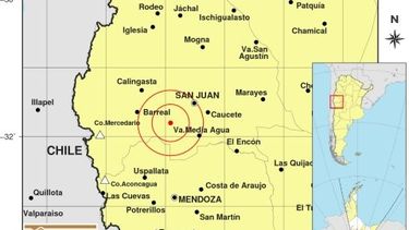 Un sismo en San Juan sacudió la mañana del miércoles, ¿vos lo sentiste?